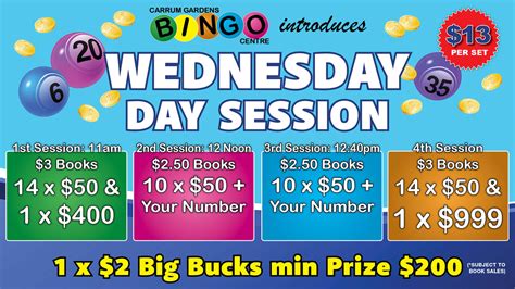 CARRUM GARDENS BINGO .
